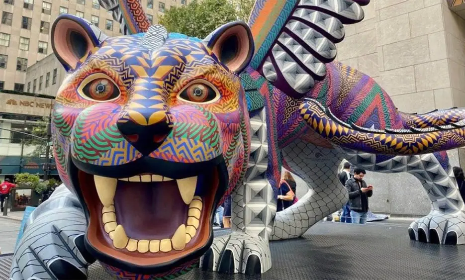 Alebrije géant de San Martín Tilcajete