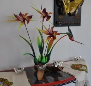 Exemples d’alebrijes de San Martín Tilcajete, Oaxaca, Mexique