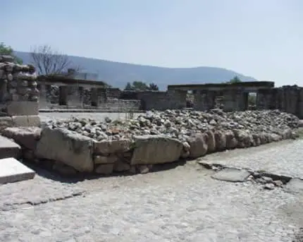 Le groupe du ruisseau à Mitla, Oaxaca, Mexique
