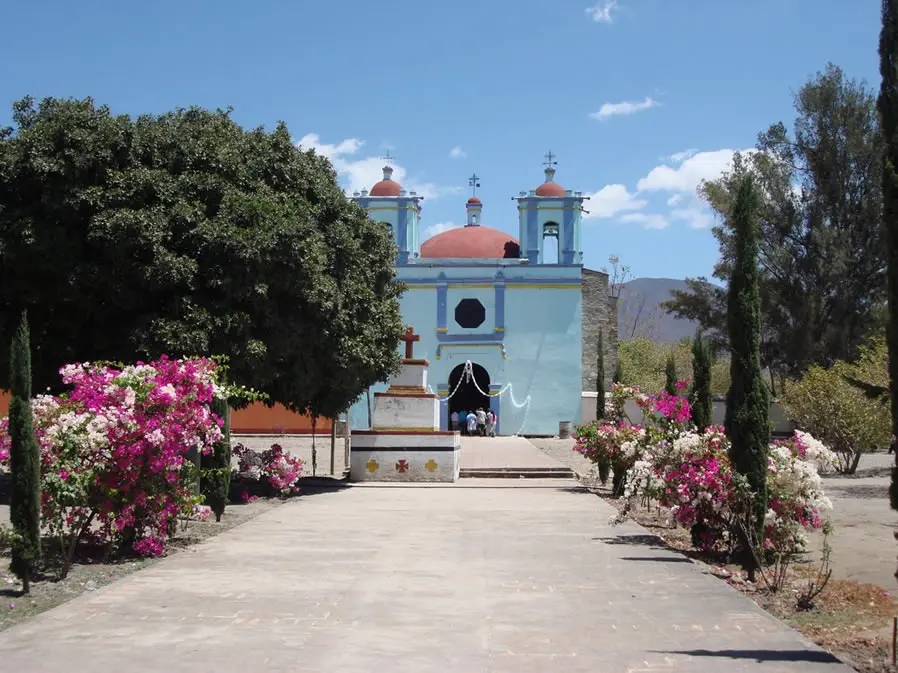 Église de Santo Tomás Jalieza, Oaxaca, Mexique