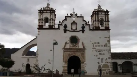 L’église du sang du Christ de Teotitlan del Valle, Oaxaca, Mexique