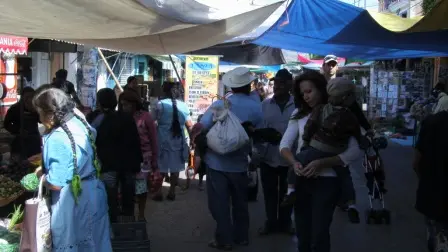 Le marché de Tlacolula de Matamoros, Oaxaca, Mexique