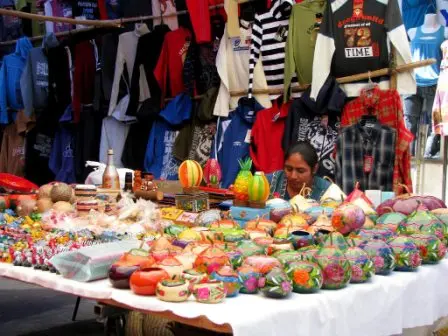 Le marché de Tlacolula de Matamoros, Oaxaca, Mexique