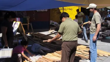 Le marché de Tlacolula de Matamoros, Oaxaca, Mexique