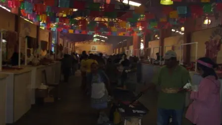 Le marché couvert de Tlacolula de Matamoros, Oaxaca, Mexique