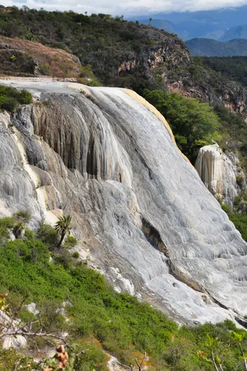 Cascades pétrifiées de Hierve el Agua, Oaxaca, Mexique