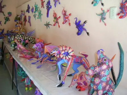 Alebrijes de San Antonio Arrazola, Oaxaca, Mexique