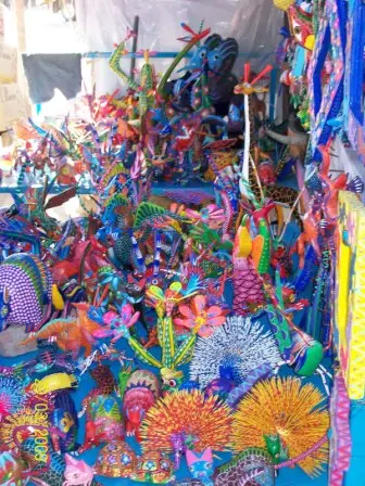 Alebrijes de Tilcajete, Oaxaca, Mexique