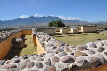Le palais des six patios de Yagul, Oaxaca, Mexique