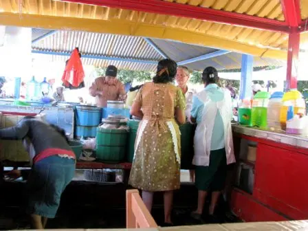 Le marché local de Villa de Zaachila, Oaxaca Mexique