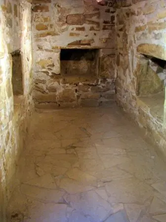 Intérieur de la tombe 1 de Villa de Zaachila, Oaxaca Mexique